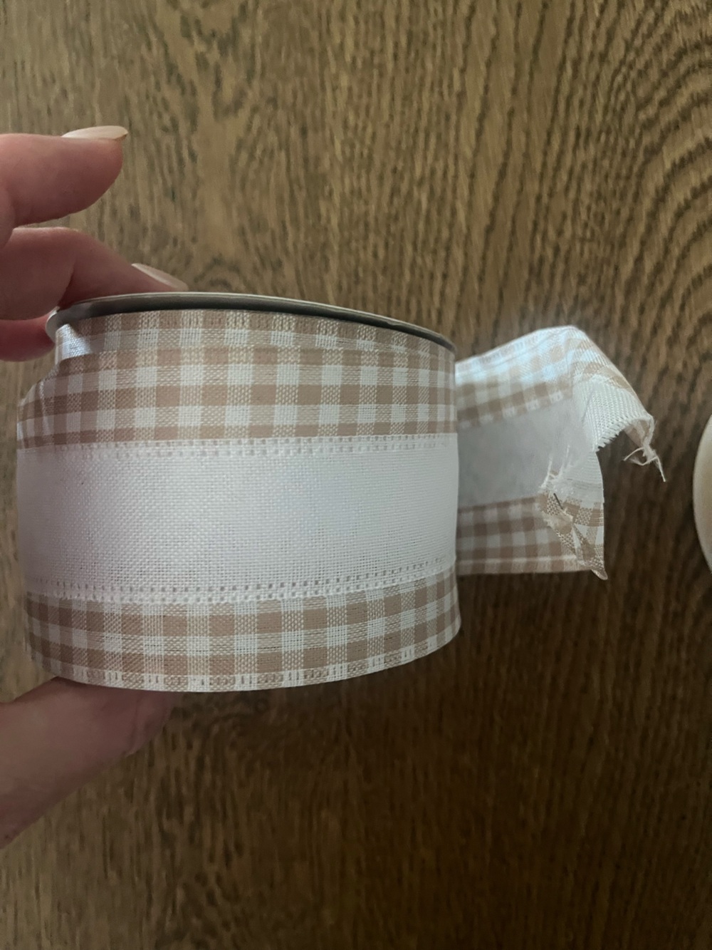 Assorted Pink & Neutral Decorative Ribbon - Picture 3 of 3